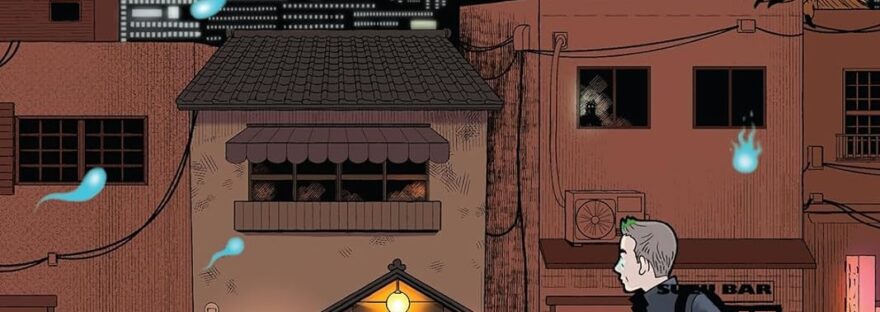 Tokyo Ghost Café book cover for review