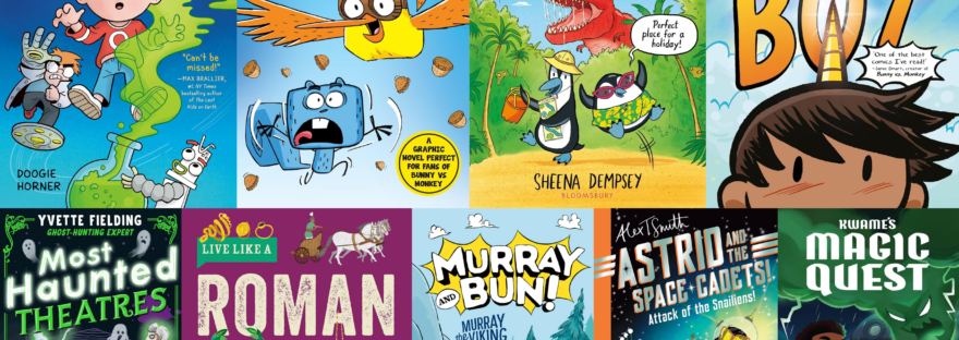 Book recommendations covers for March 2024