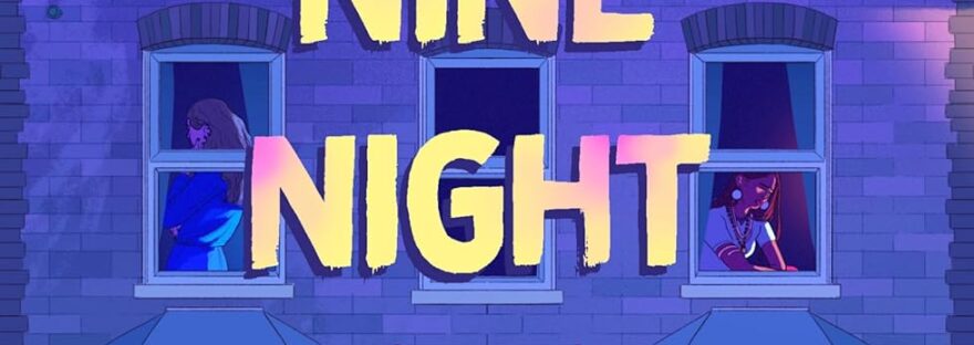 Nine Night Mystery book cover for review