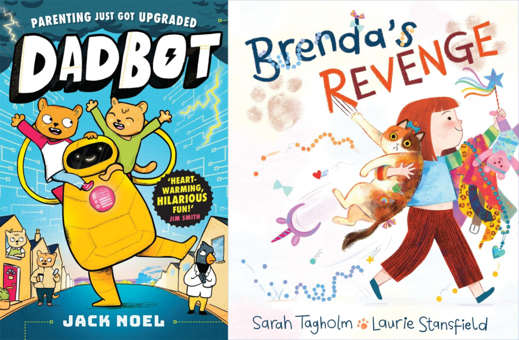 Graphic and picture book covers for book recommendations April 2025