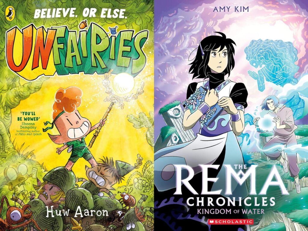 Graphic book covers for book recommendations August 2025