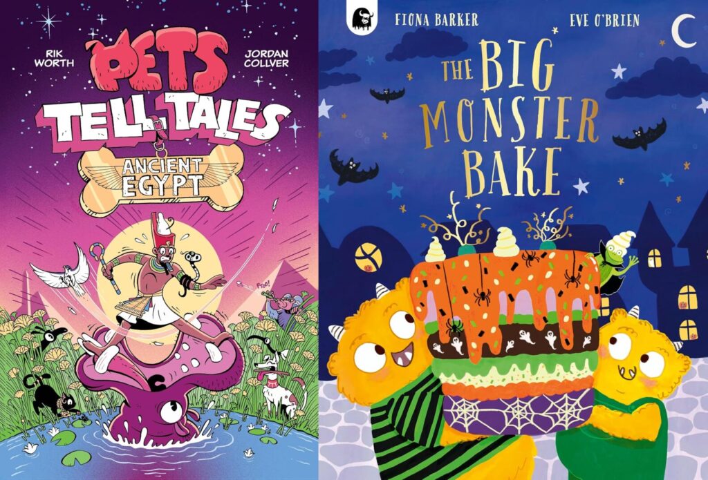 Graphics and picture book covers for book recommendations September 2025