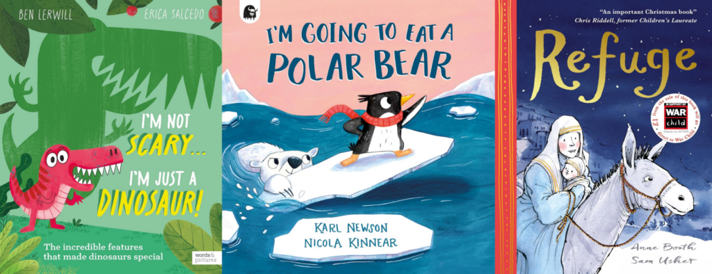 Picture book covers for book recommendations November 2025