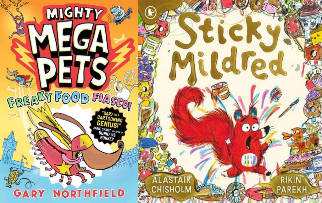 Graphics and picture book covers for book recommendations May 2026